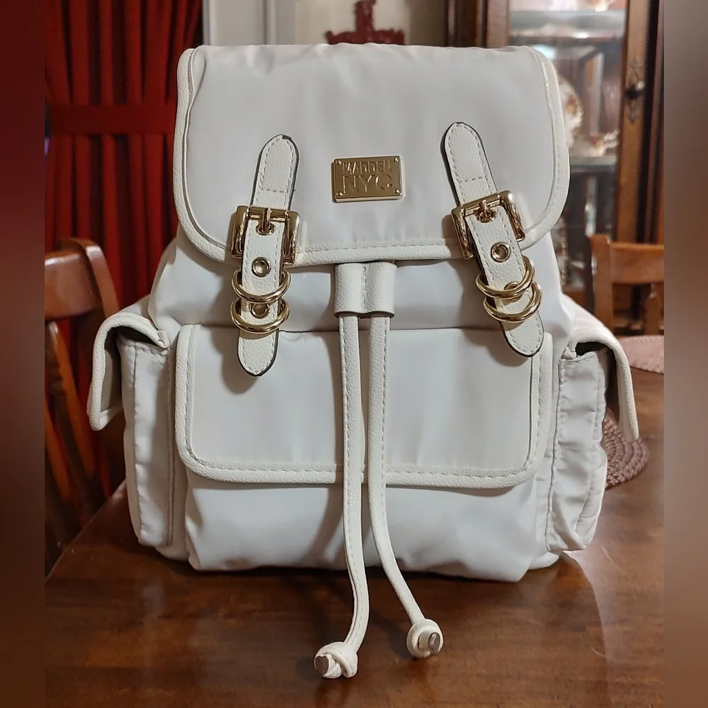 White Madden Backpack Brand New - Picture 2 of 10